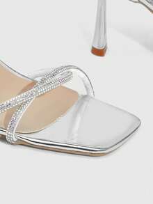 CUCCOO SZL Women Gladiator Sandals Spring Shoes - Silver - View 6