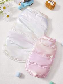 PETSIN Small Dog Pet Clothing Waterproof Puppy Pet Jacket Winter Warmth Vest Dog Coat Suitable For Cats And Dogs - Multicolor - View 2