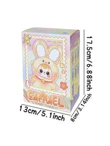 Caja ciega, una caja coleccionable con un modelo de conejo único y con diseño de muñeca, con colores brillantes, expresiones faciales distintivas, ojos móviles, que le brinda una experiencia diferente y una sorpresa oculta. Es un excelente regalo para amigos y familiares. (No relleno de peluche) - Caja ciega de tendencia - Ver 4