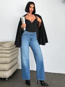 EURMUSE Damjeans - Mediumtvätt - Visa 4