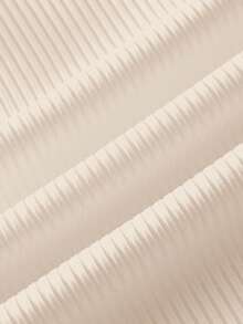 SHEIN MOD 2 chiếc áo thun dài tay nữ màu trơn, kiểu dáng xếp ly, thanh lịch. - màu nâu - Xem 8