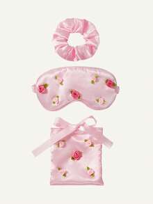 3-Piece Blindfold Set, Blackout Travel Blindfold, Breathable And Comfortable - Multicolor - View 15