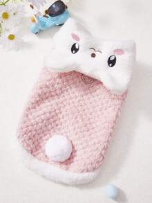 PETSIN Disfraces con capucha para mascotas para invierno y otoño - Atuendos cálidos y lindos para Bichón, Pomerania, Schnauzer, gatos y perros - Multicolor - Ver 15