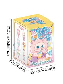 Blind Box, A Playful Figurine In The Color Of Macarons Featuring A Cool Summer Theme. Compact And Portable, It Is The Best Gift For Figurine Collectors And An Excellent Decoration For Living Rooms And Bedrooms.Not Plush Filled - Trend blind box - View 4