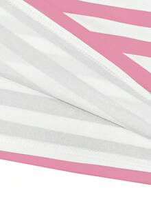 Resyla Standard Fit Heart Striped Digital Print T-Shirt - Multicolor - View 5