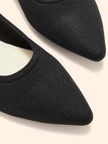 CUCCOO BASICS Women's Flats Valentine's Day - Black - View 9