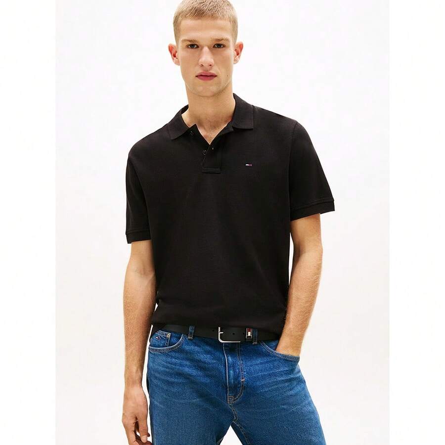 Classic Flag Men´S Polo Black - Black - View 1