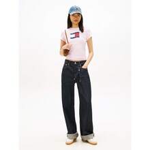 Wavy Flag Women´S T-Shirts Pearly Pink - Pearly Pink - View 3