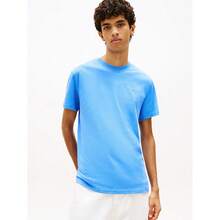 Linear Slim Men´S T-Shirt Black - Blue Twilight - View 1
