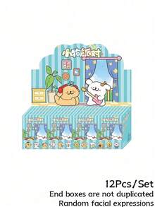 POKOJA LAND 盲盒（非毛绒填充）可爱卡通小狗装饰摆件，可爱小狗派对盲盒套装 - 卡哇伊树脂狗狗摆件神秘盒，包含16款常规款+2款隐藏款，可爱的桌面装饰收藏品，适合家居和办公室，送给亲朋好友的惊喜礼物，是爱狗人士、收藏家和卡哇伊爱好者的理想之选，适合春夏两季。 - 潮玩盲盒 - 查看 15