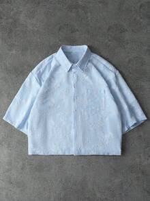 PAVTROS Men Shirts - Blue - View 5