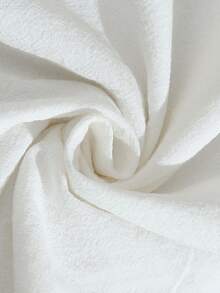 GlowEve 女士休闲棉麻腰带宽松裤，夏季 - 白色 - 查看 3