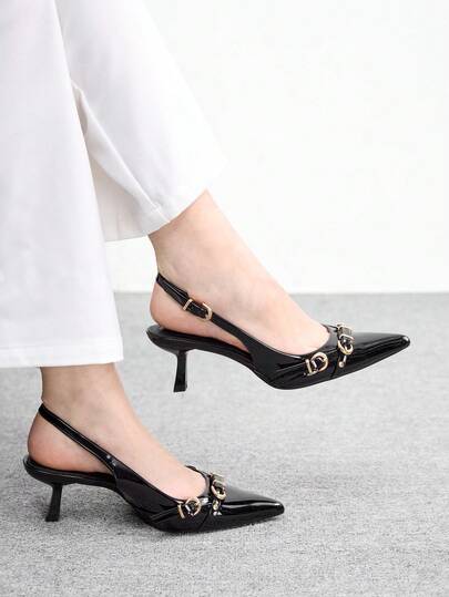 CUCCOO BIZCHIC 女士Y2K朋克风高跟鞋，适合摩托车骑行、酷女孩、万圣节、圣诞节、派对装扮