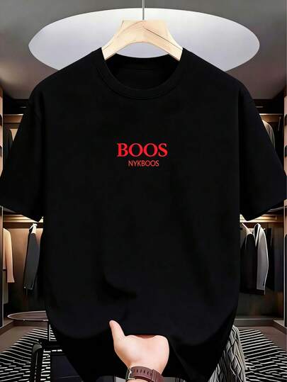 Una playera casual y básica para hombre, con ‌Diseño de moda‌, estilo rudo americano, ideal para el día a día y los viajes