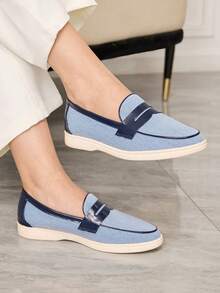 Sleekvia Women Flats - Baby Blue - View 4