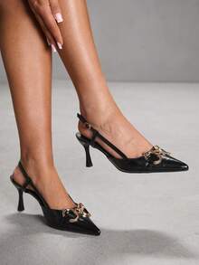 CUCCOO SZL Women Pumps Valentine's Day - Black - View 7