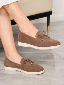 Sleekvia Women Flats - Brown - View 1