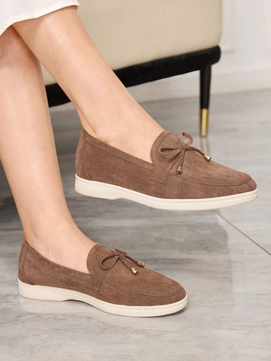 Sleekvia Women Flats - Brown - View 1