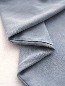 RONVEXI Loose Men's Slant Pocket Straight Leg Jeans - Light Wash - View 7