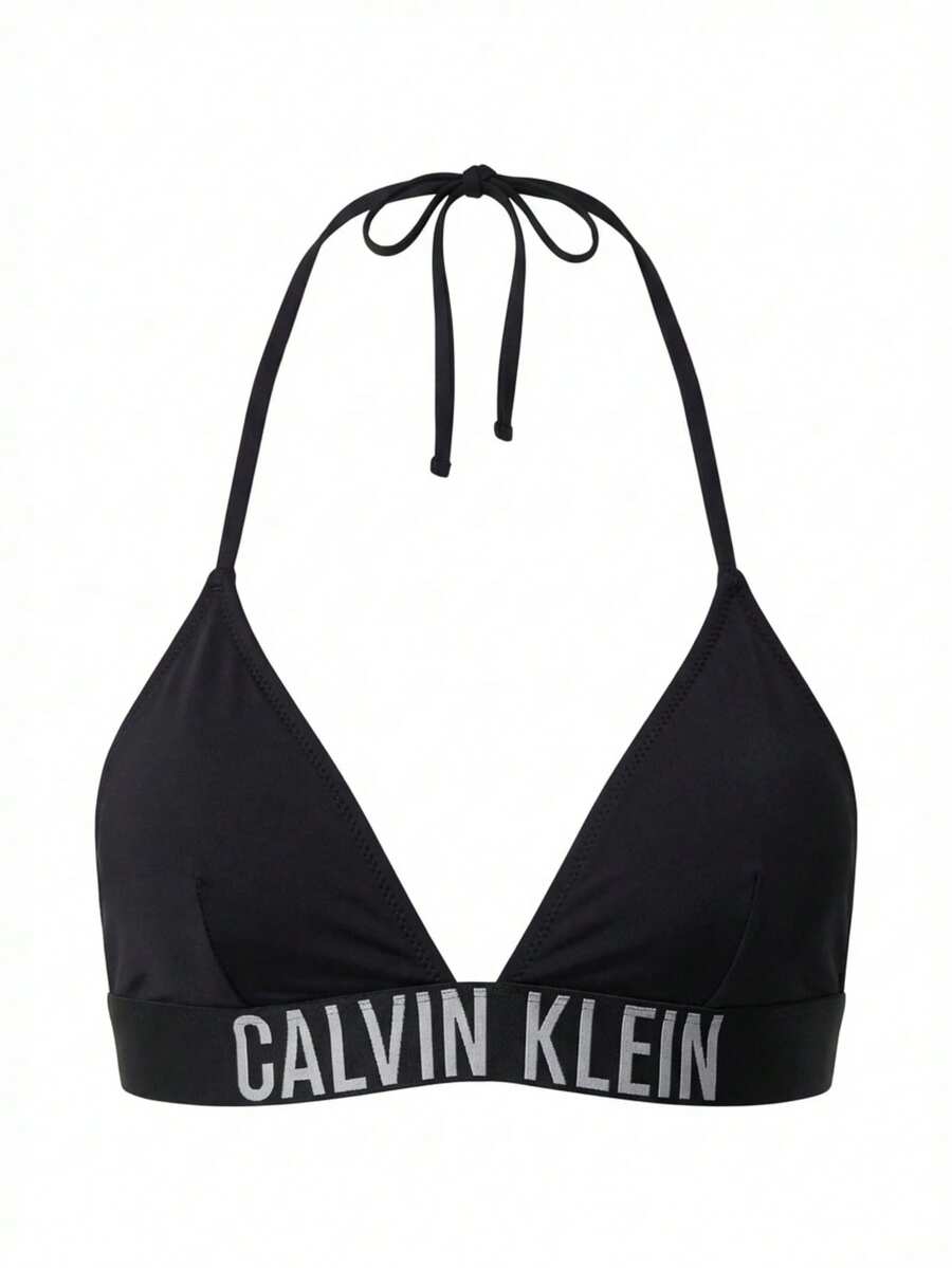Calvin Klein Women's Bikini Top Black - Black - View 1