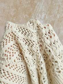 Soleia Women's V-Neck Halter Tie Backless Crop Top And Fringe Hem Mini Skirt 2 Piece Set, Suitable For Party, Christmas, Date Night, Nightclub, Bohemian, Boho, Vacation, Fall - Beige - View 7