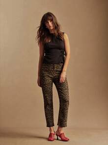 Rosivie Women's Hollow-Out Design Fashion Daily Wear Slip-On High Heel Sandals - Red - View 7