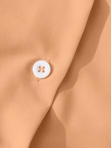 GlowEve Áo sơ mi nữ mùa thu thanh lịch và tiện dụng - trái cam - Xem 6