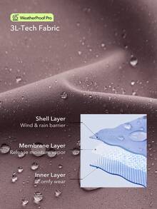 OutZeal 女士户外裤 露营徒步 防水网眼设计 多口袋 - 咖啡棕 - 查看 5