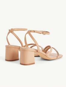 CUCCOO CHICEST Women's Commuter High-Heeled Sandals - Apricot - View 4