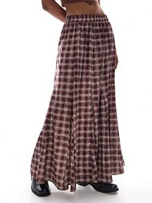 Aveloria Affinna Women Skirts - Coffee Brown - View 4