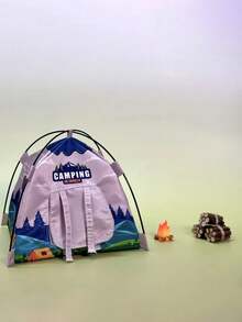 MINKOJA - SELECTS 手工迷你娃娃屋帐篷，迷你帐篷，娃娃屋配件 - 彩色 - 查看 3