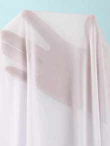 Swim Oasis 女士纯色侧系腰带罩裙，度假款 - 白色 - 查看 5