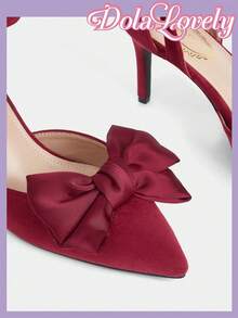 Dola Lovely Women Pumps - Burgundy - View 4