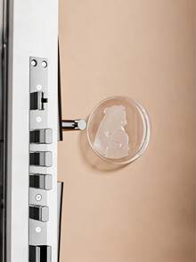 Zazumi 1pc Silicone Transparent Door Knob Bumper Pad With Animal Pattern Door Stopper For Entry Fridge Wall Anti-Collision Buffer Mat 4 Styles Optional - Multicolor - View 8