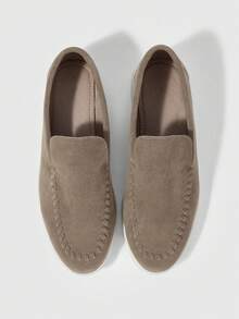 Sleekvia Women's Casual Versatile Flat Loafers For Daily Commute - Apricot - View 2