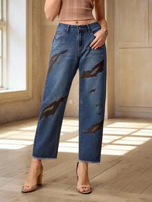 Selenza 女士牛仔裤 - 藍色 - 查看 4