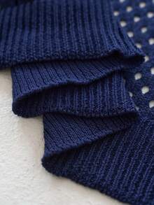 Manfinity Homme Áo thun nam tay ngắn, cài một hàng khuy, họa tiết hình học, kiểu dáng thường ngày. - trắng - Xem 4