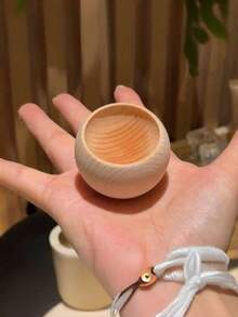 Madebyblanc Funny Rocking Wood Diffuser - Wobble Tumbler Essential Oil Aromatherapy For Room, Creative Home Desk Decor & Car - Apricot - View 13