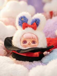 POKOJA LAND Hộp mù, Hộp mù bất ngờ. Tượng nhỏ tai to dễ thương, Thiết kế biểu cảm độc đáo, Hộp mù tượng nhỏ thời trang, Đồ trang trí bàn độc đáo, Quà tặng sinh nhật/Quà tặng Giáng sinh, Mặt dây chuyền trang trí, Hộp mù nhồi bông không nhồi bông - thủy triều chơi hộp mù - Xem 4