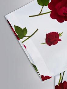 Manfinity RSRT 男士印花纽扣前开襟休闲短袖衬衫 - 彩色 - 查看 8