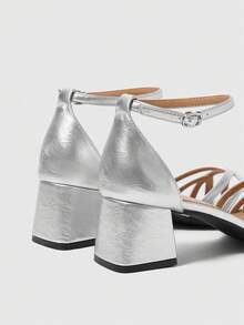 Sleekvia Women Pumps - Silver - View 9