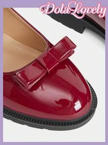 Dola Lovely Women Flats - Burgundy - View 4