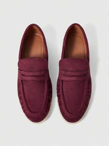 Sleekvia Zapatos planos para mujer - Rosa Fucsia - Ver 2
