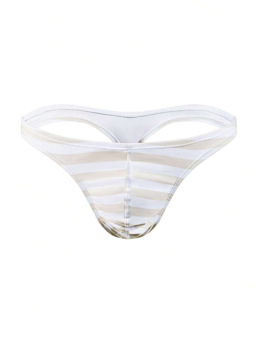 Manfinity KASUA Men's Striped Comfortable Thong Swimwear - Multicolor - View 1