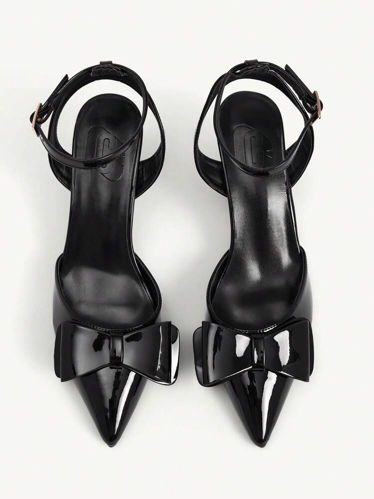 CUCCOO CHICEST Women's Pointed Toe Buckle Design Everyday Versatile Fashion High Heels Valentine's Day Elegant Shoes