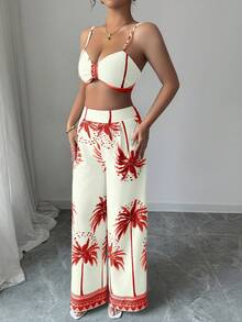 Elenzga 女士优雅度假夏季休闲两件套 - 彩色 - 查看 4