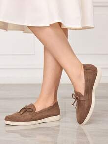 Sleekvia Women Flats - Brown - View 3