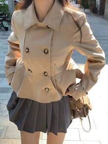 FRIFUL Women Jackets - Khaki - View 4