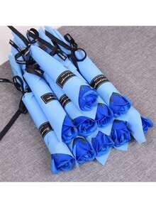 万圣节礼物、圣诞节礼物、28cm 长/11in 宽 4.5cm/1.77in 20PCS 情人节礼物、教师节香皂玫瑰单支小礼物香皂花仿真花束、推给女朋友、男朋友情人节礼物、玫瑰香皂、婚礼嘉宾、伴娘、派对小礼物、酷妈妈礼物、母亲节礼物、婚礼小礼物、家人、朋友、玫瑰惊喜爱情礼物 - 玫瑰礼物 - 彩色 - 查看 17