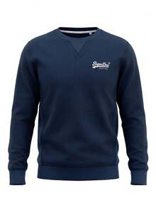Superdry Men's Sweatshirt Navy Blue - Navy Blue - View 1
